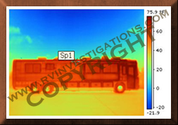 Motor home/RV Infrared Thermography Structure Analysis